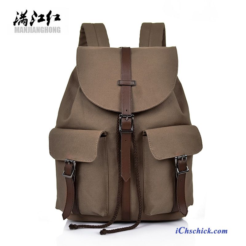 Taschen Reisetasche Segeltuch Rucksack Mama Das Neue Trend Beige Kaufen