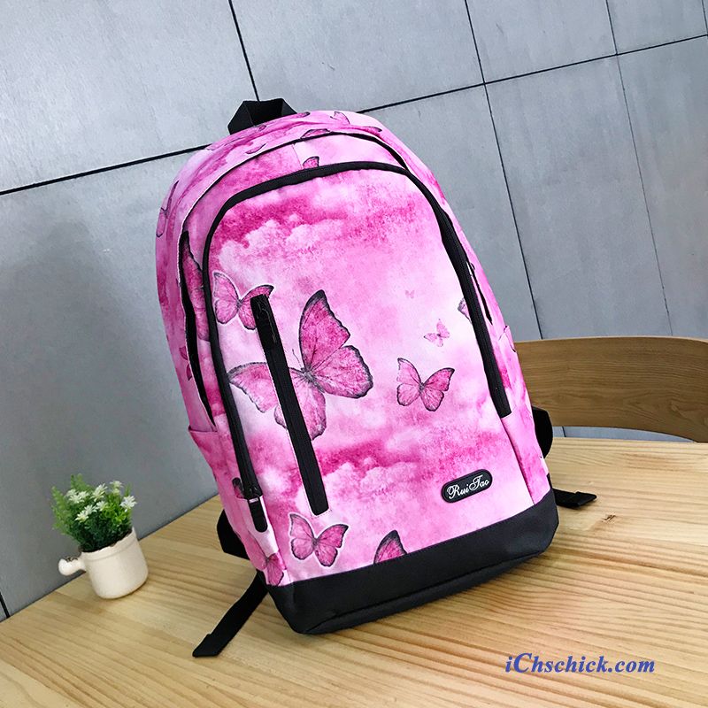 Taschen Reisetasche Weiterführende Schule Schulranzen Einfach Campus Rucksack Rosa Angebote