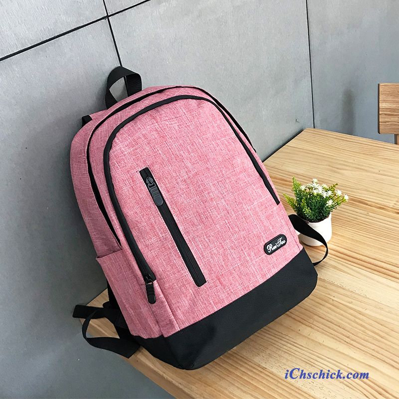 Taschen Reisetasche Weiterführende Schule Schulranzen Einfach Campus Rucksack Rosa Angebote