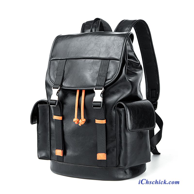 Taschen Rucksäcke Laptoptasche Trend Jugend Einfach Rucksack Schwarz Verkaufen