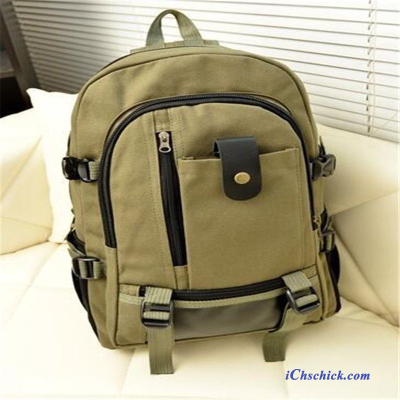 Taschen Rucksäcke Mode Wasserdicht Licht Freizeit Rucksack Khaki Hell Online