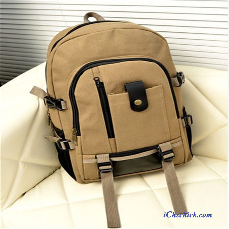 Taschen Rucksäcke Mode Wasserdicht Licht Freizeit Rucksack Khaki Hell Online