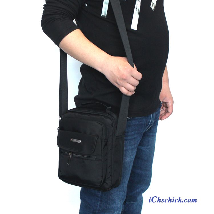 Taschen Umhängetaschen Rucksäck Handtaschen Geschäft Segeltuch Freizeit Schwarz Angebote