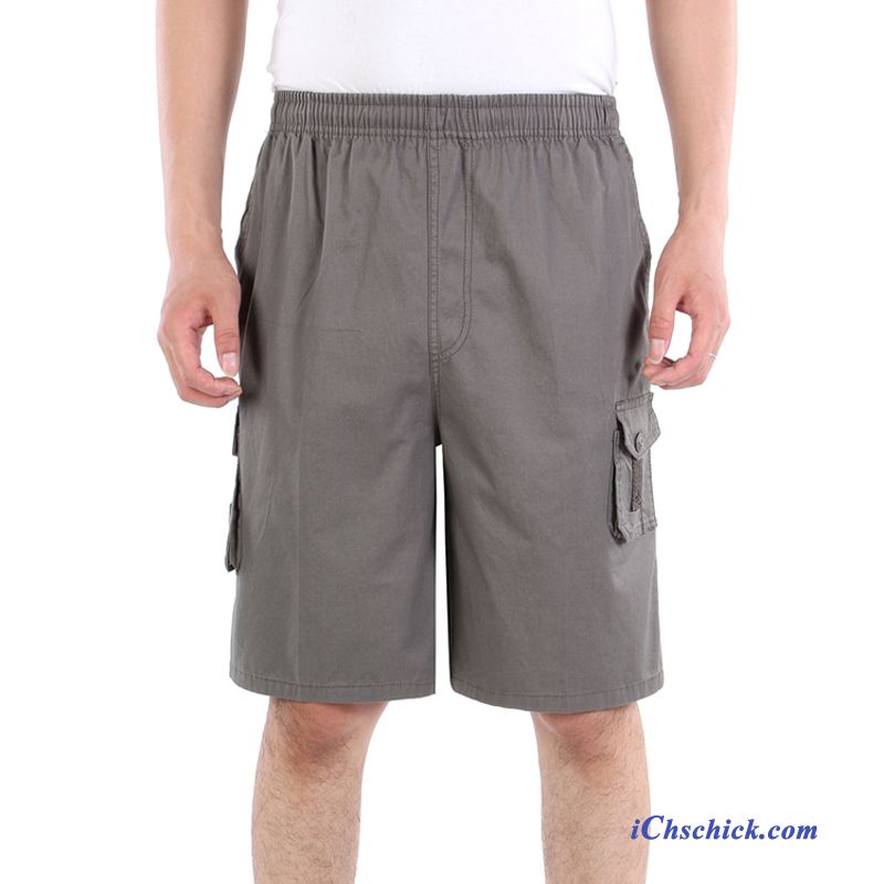 Weiße Cargohose Herren, Khaki Hose Männer