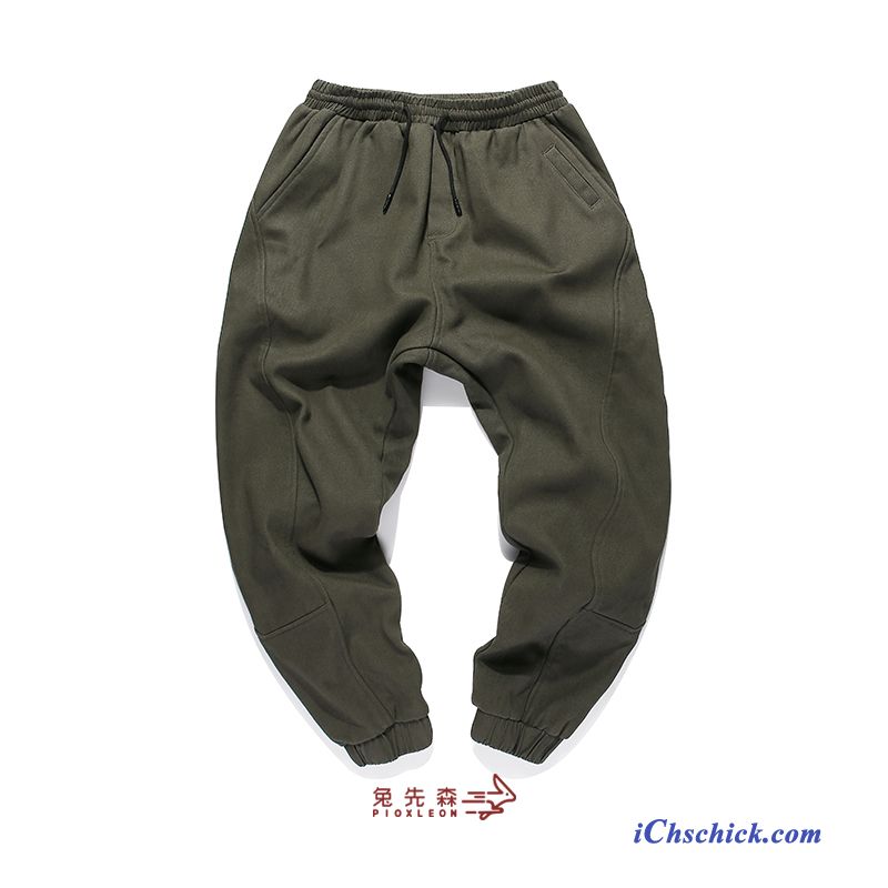 Weiße Sporthose Herren Kaffeebraun, Hose Schurwolle Herren