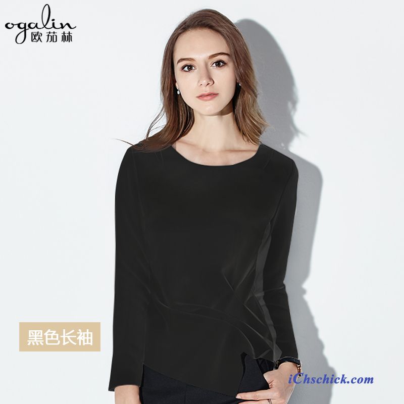 Weiße Stretch Bluse Braun, Damen Bluse Schwarz Weiß Günstig