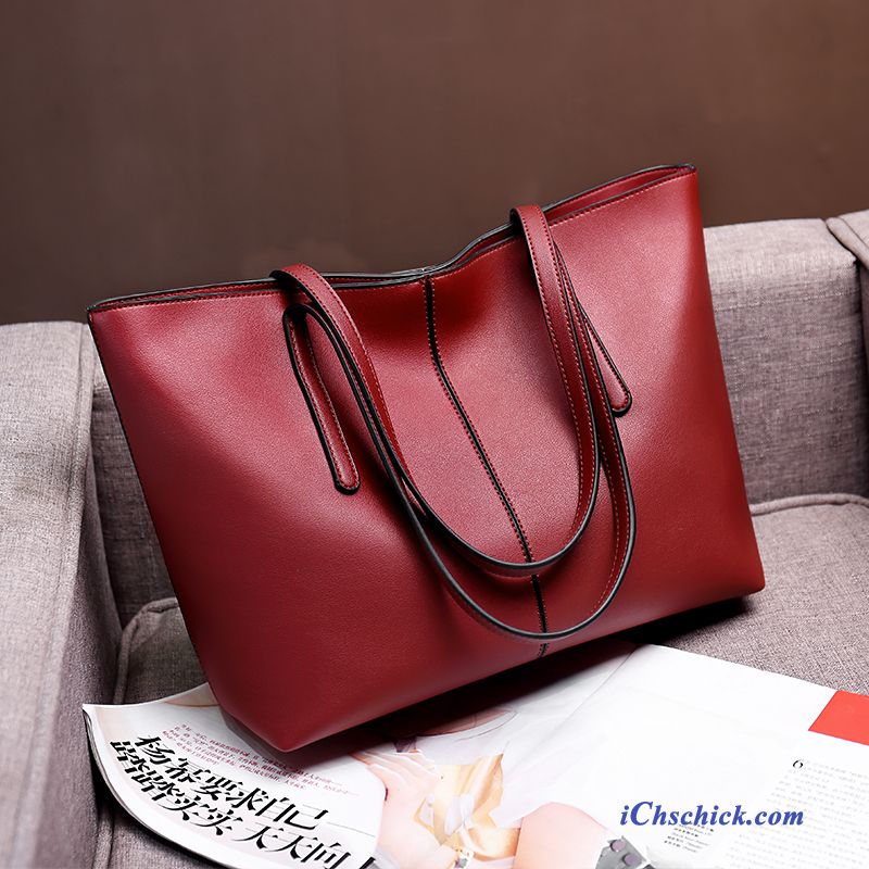 Weiße Taschen Kaufen Orangerot, Große Taschen Damen Günstig