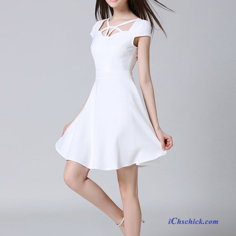 Weißes Langes Sommerkleid, Schöne Weiße Kleider Kaufen