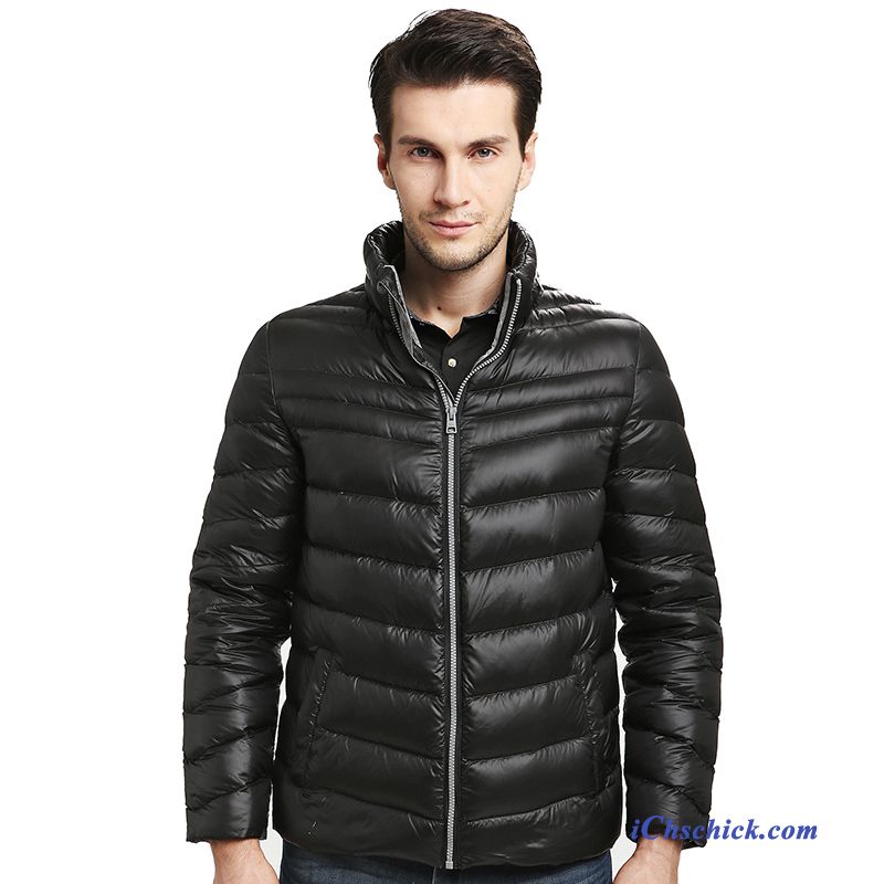 Winter Daunenjacke Herren, Winterjacke Herren Blau Kaufen