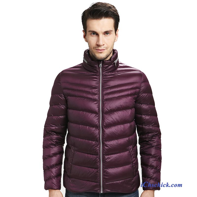 Winter Daunenjacke Herren, Winterjacke Herren Blau Kaufen