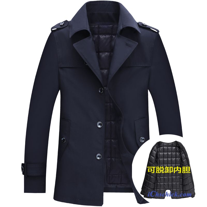 Winter Wolljacken Herren Hell, Leder Trenchcoat Herren Kaufen