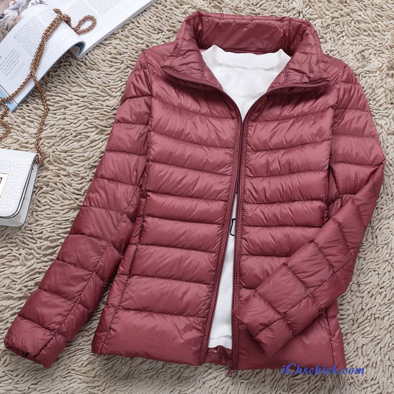 Winterjacke Damen Grün, Leichte Daunenjacke Damen Große Größen Billig