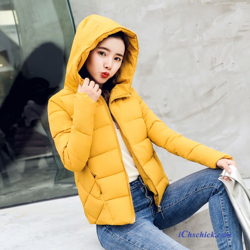 Winterjacke Damen Steppjacke, Daunenjacke Mit Echtfell Kapuze Günstig