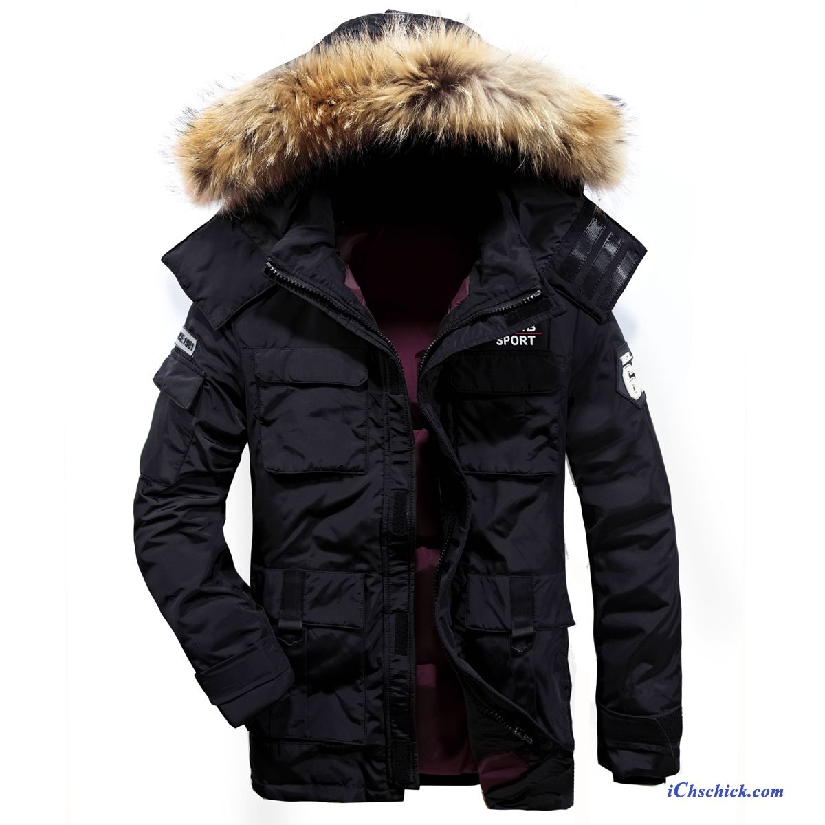 Winterjacke Herren Echtfell, Leichte Winterjacke Herren Günstig