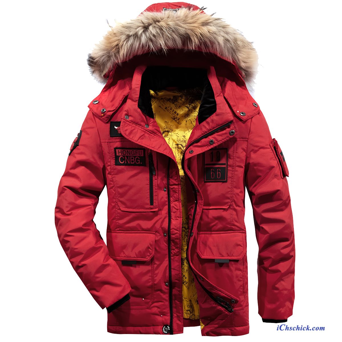 Winterjacke Herren Echtfell, Leichte Winterjacke Herren Günstig