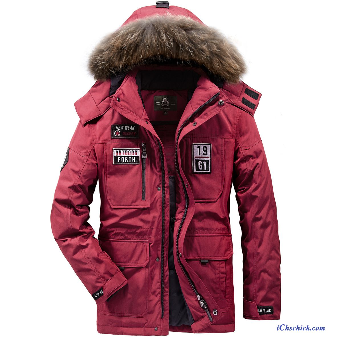 Winterjacke Herren Echtfell, Leichte Winterjacke Herren Günstig