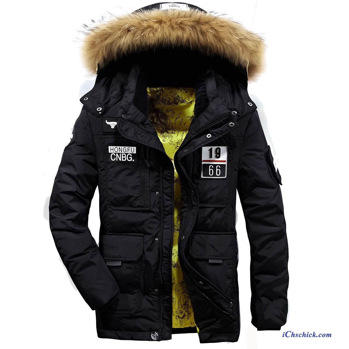 Winterjacke Herren Echtfell, Leichte Winterjacke Herren Günstig