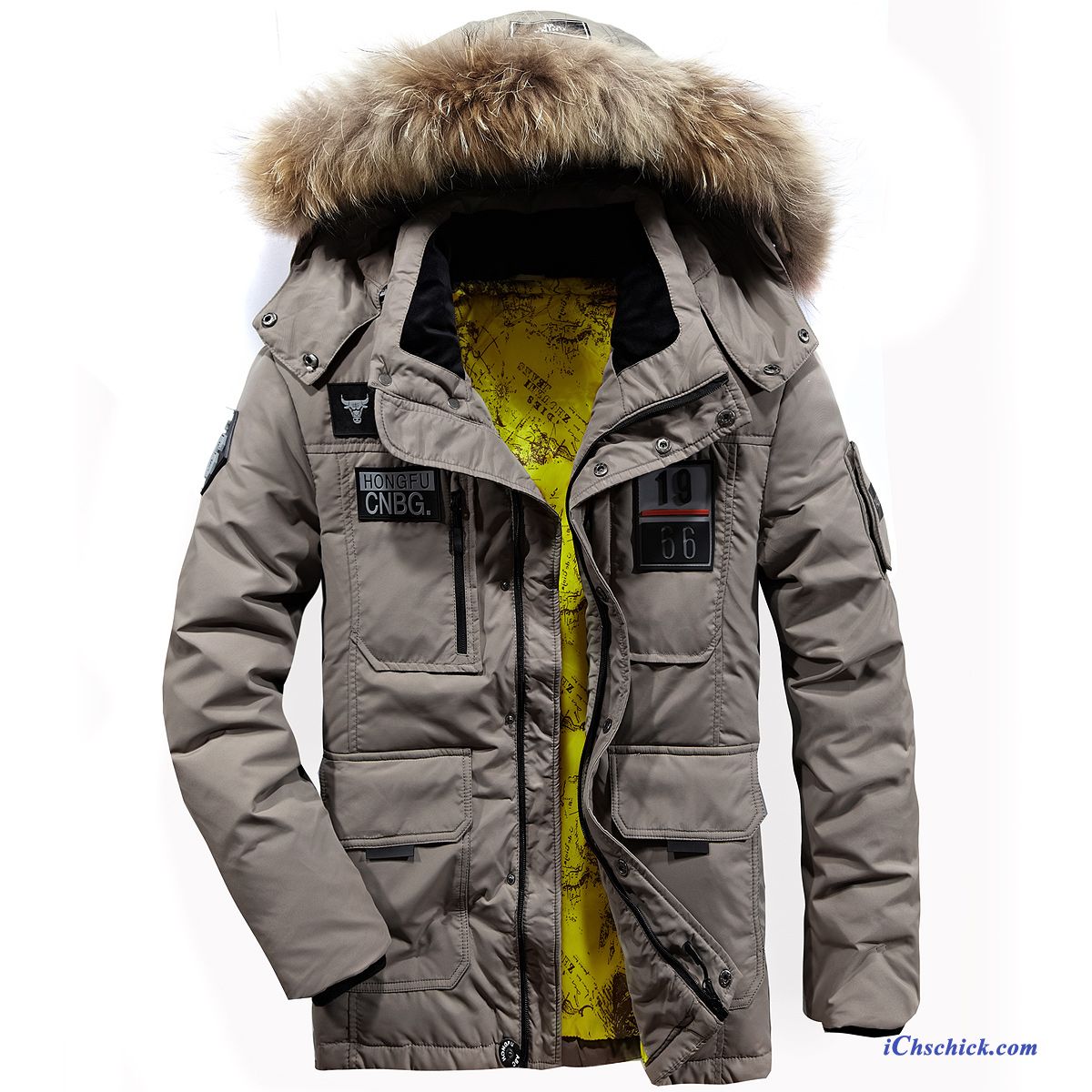 Winterjacke Herren Echtfell, Leichte Winterjacke Herren Günstig