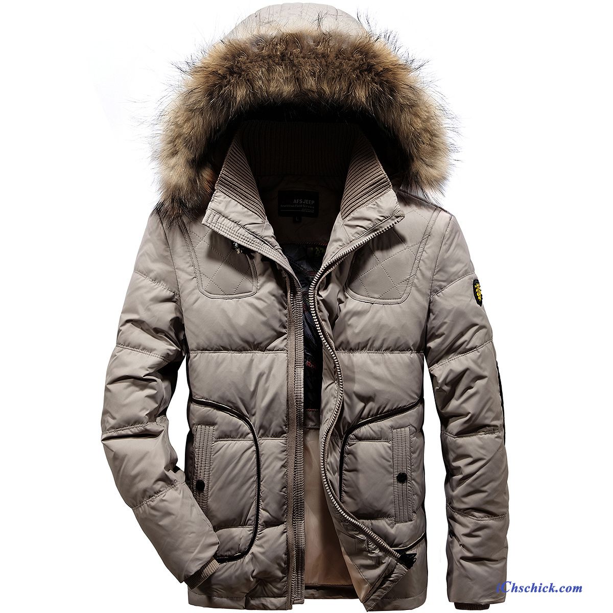 Winterjacke Herren Echtfell, Leichte Winterjacke Herren Günstig