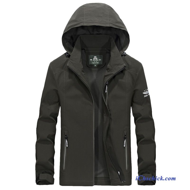 Winterjacke Kaufen Herren Farbenreich, Herren Jacke Mit Lederärmeln Günstig