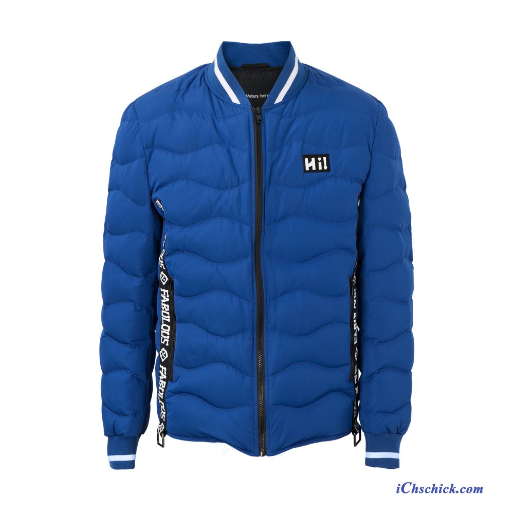 Winterjacken Herren Schweiz Marineblau, Winterjacke Wolle Herren