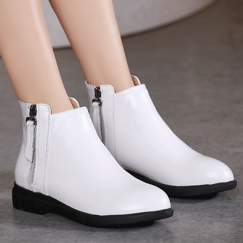 Winterschuhe Damen Stiefeletten, Halbstiefel Damen Flach Kaufen