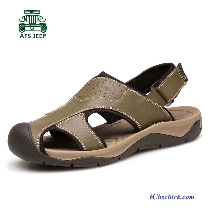 Zehentrenner Sandalen Herren Bunt, Outdoor Sandalen Herren