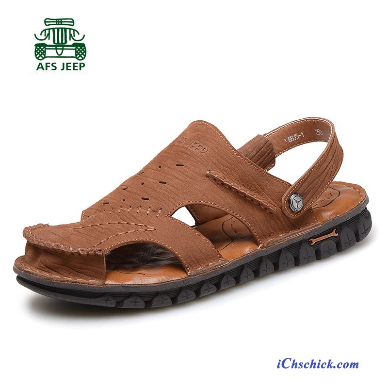 Zehentrenner Sandalen Herren Bunt, Outdoor Sandalen Herren