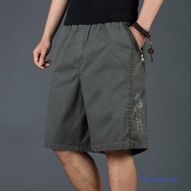 Baggy Kurze Hosen Für Männer Schwarz, Cargo Cordhose Herren Günstig