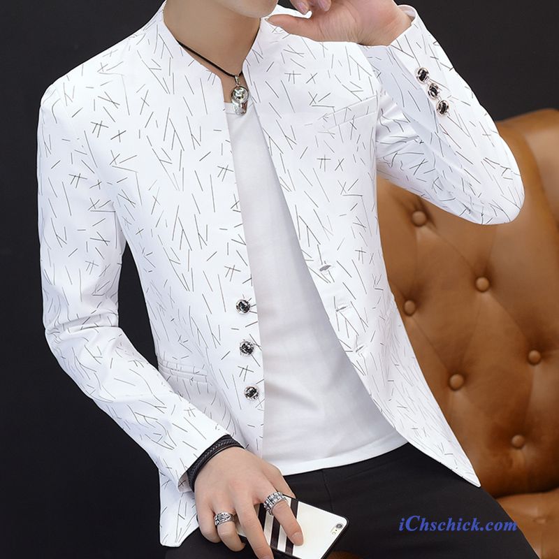 Bekleidung Anzugjacke Mantel Blazer Jugend Tunika Trend Weiß Angebote