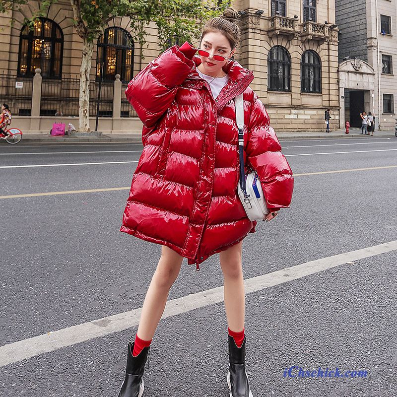 Bekleidung Daunenjacken Überzieher Liebhaber Damen Trend Winter Polarblau Online