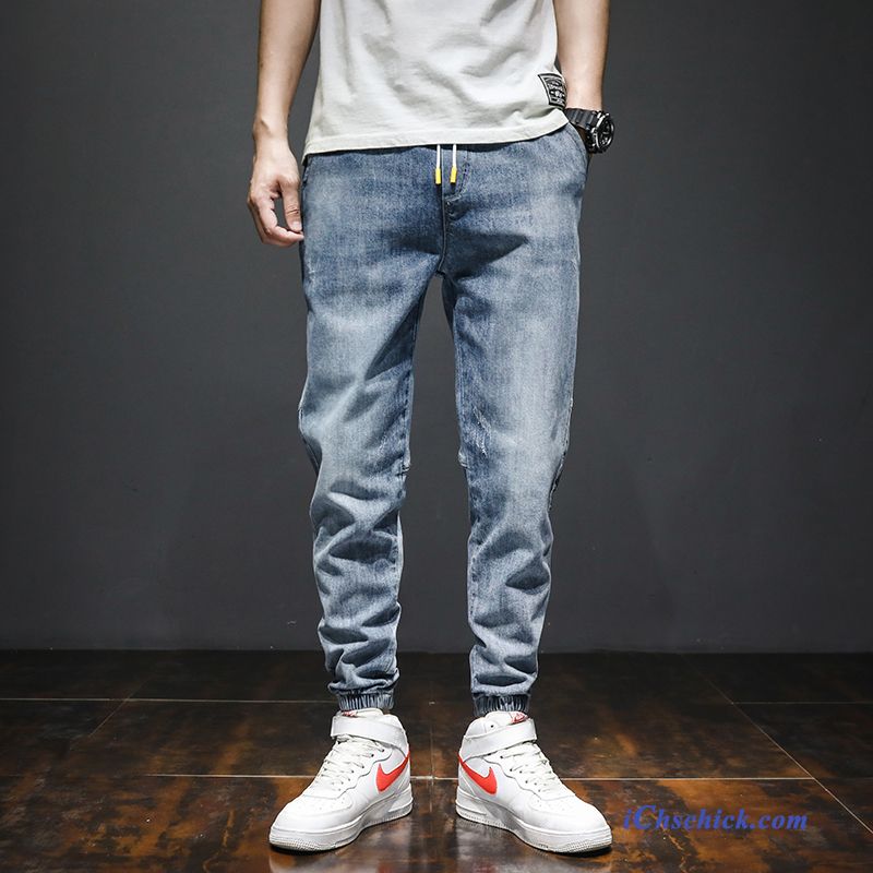 Bekleidung Jeans Trend Allgleiches Freizeit Harlan Tether Blau Sale