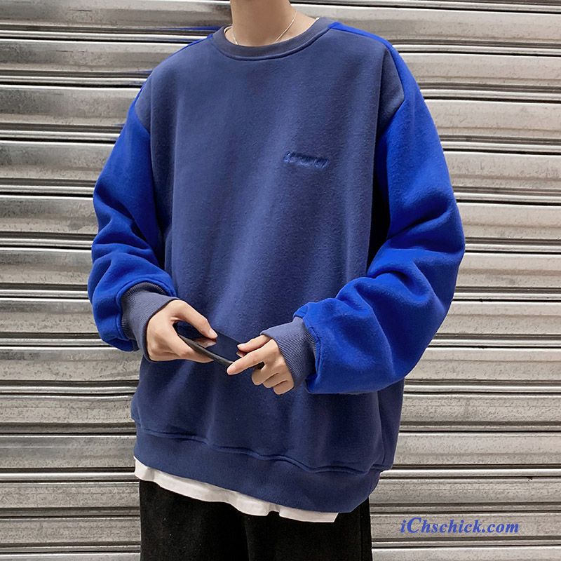 Bekleidung Kapuzenpulli Trend Herren Mantel Hoodies Dünn Blau Kaufen