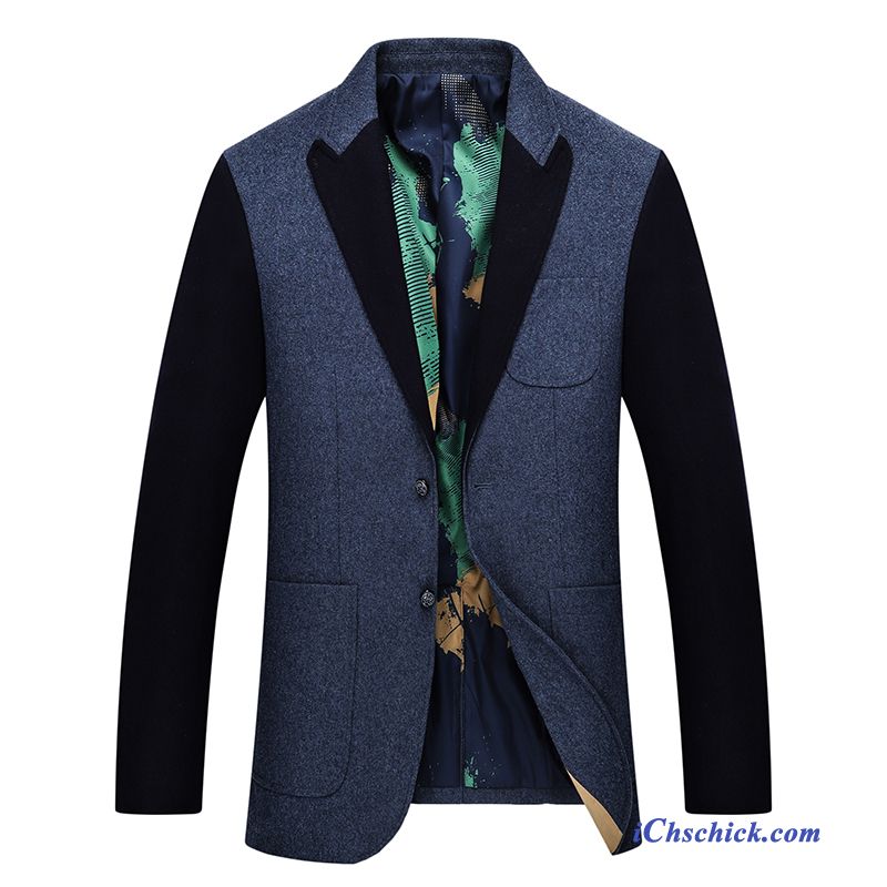 Blazer Herren Hellblau, Blazer Dunkelblau Herren Billig