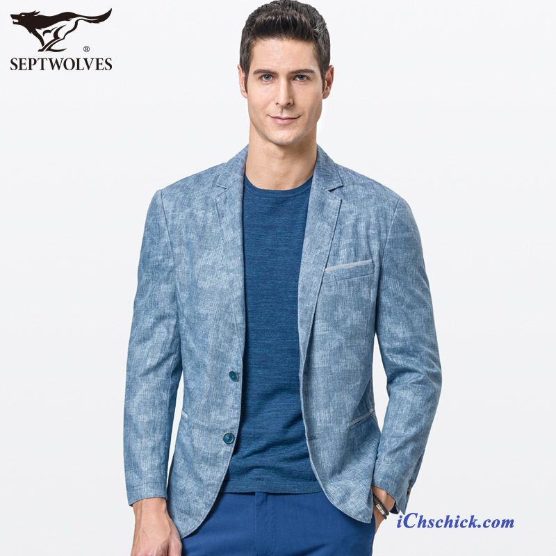 Blazer Herren Hellblau Orangenfarbig, Blazer Herren Slim Fit Günstig Verkaufen