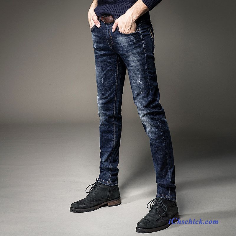 Coole Jeans Männer, Stylische Herren Jeans Billig