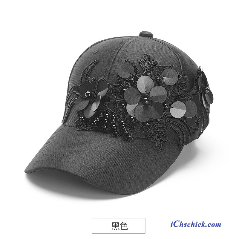 Damen Hüte / Caps Trend Frühling Freizeit All Match Sonne Schwarz Online