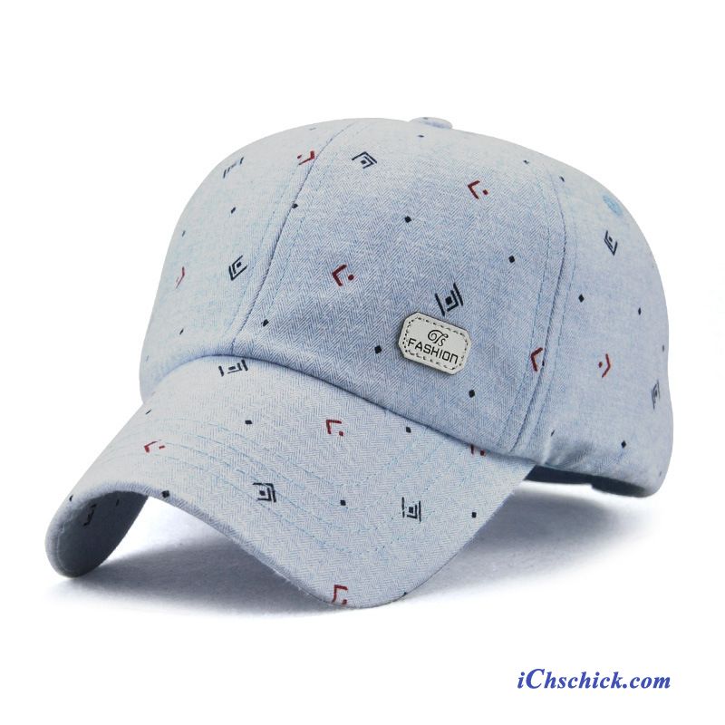 Damen Hüte / Caps Trend Kappe Sonne Baseballmütze Sonnenschutz Blau Billig