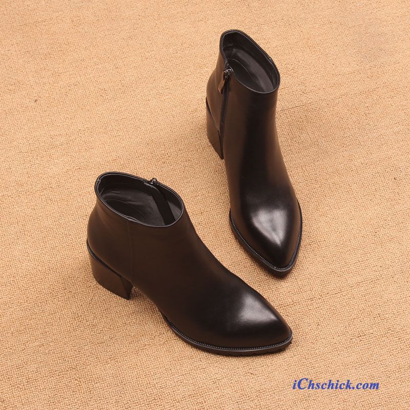 Damenschuhe Online, Winterstiefel Schwarz Sale