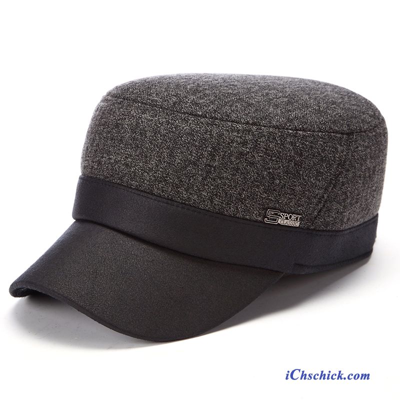 Herren Hüte / Caps Kappe Alter Winter Papa Herbst Grau Online