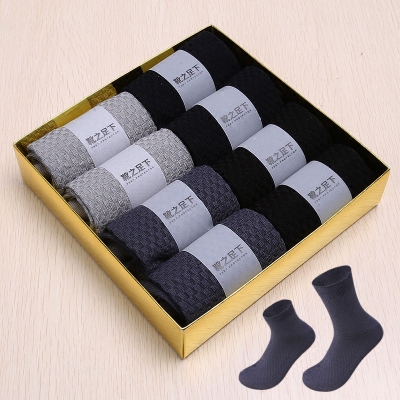 Herren Socken Schweiß Baumwolle Mid Herbst Atmungsaktiv Schwarz Grau Dunkel Angebote