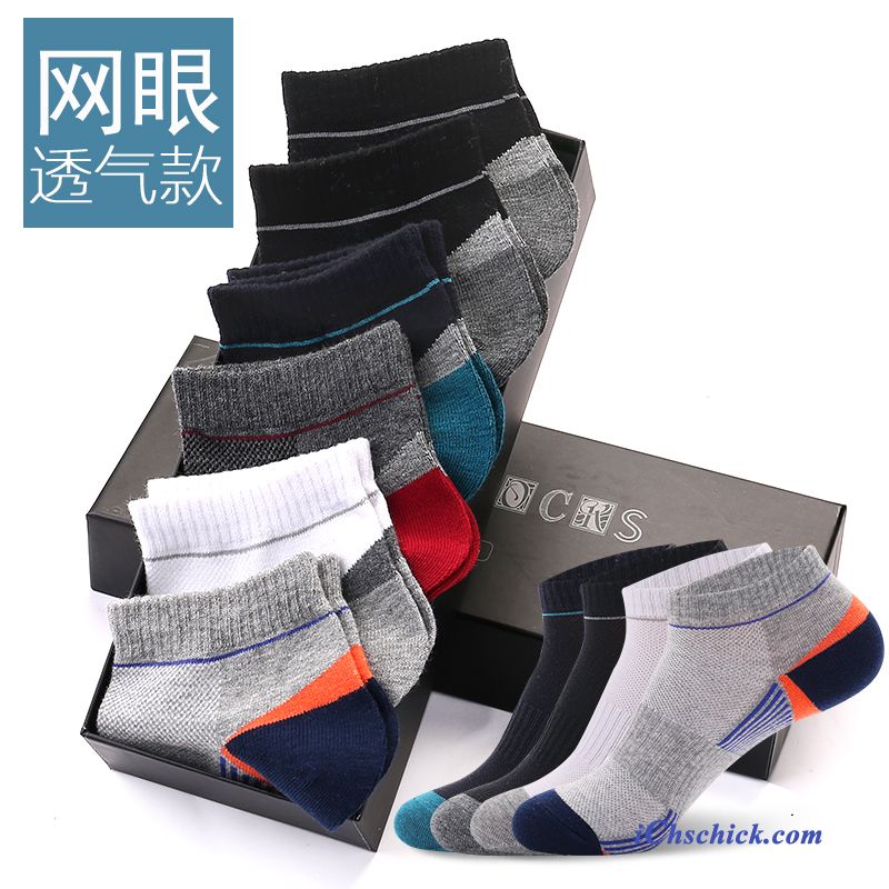 Herren Socken Trend Deodorant Kurz Knöchelsocken Sport Grau Sale