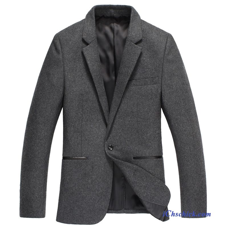 Herrenanzüge Günstig Kaufen, Herren Blazer Blau Slim Fit