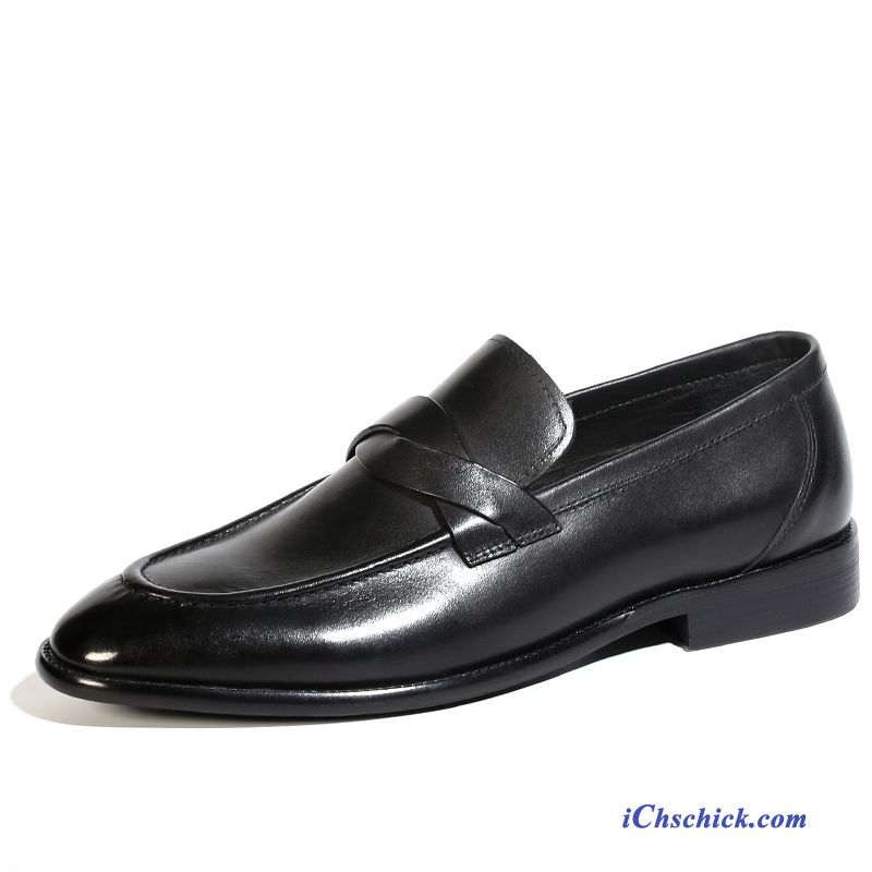 Herrenschuhe Ledersohle Schwarz Durchsichtig, Brauner Anzug Schuhe Günstig