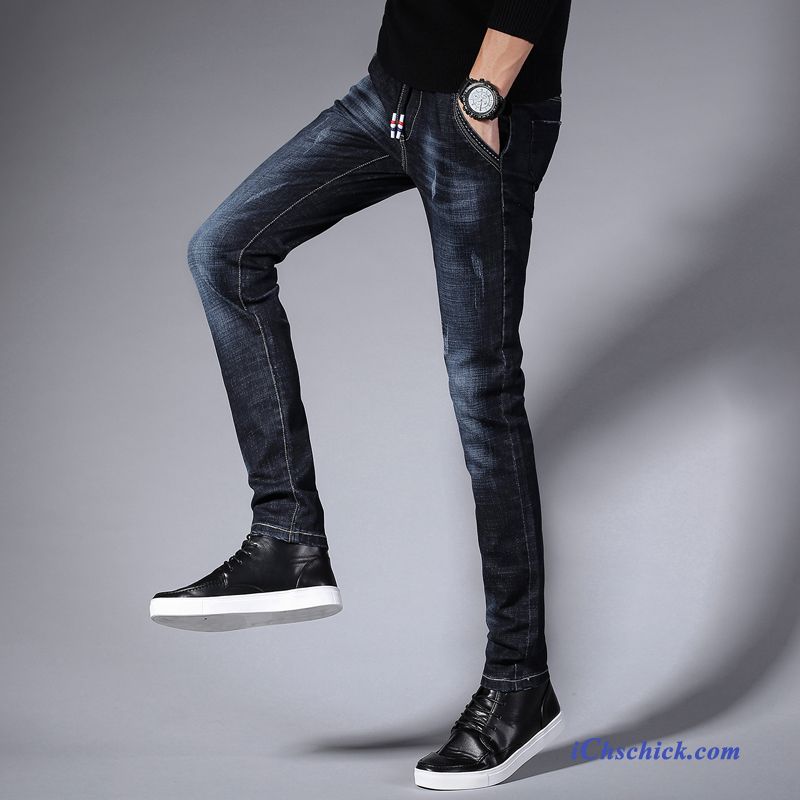 Jeans Anthrazit Herren Weiss, Jeans Skinny Herren