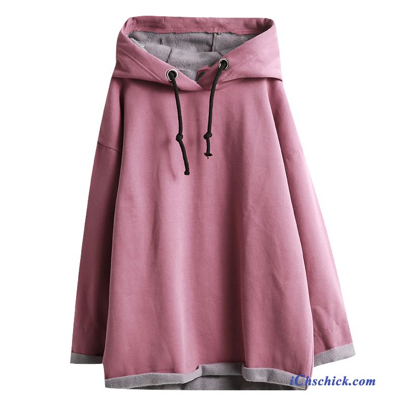 Kapuzenpullis Damen Oversize, Kapuzenpullis Damen Pink Billig