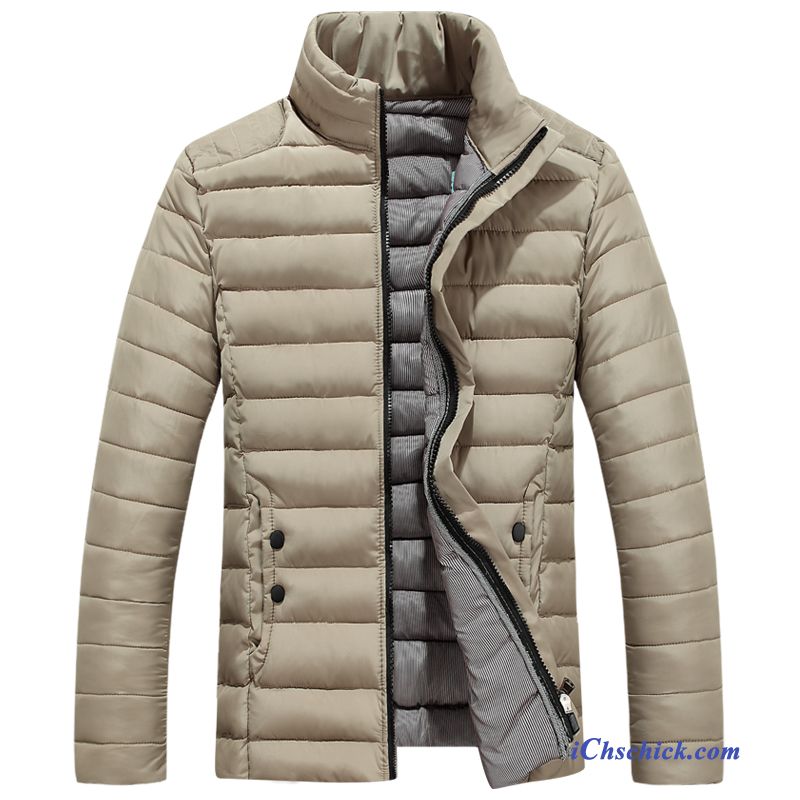 Lange Winterjacken Herren Silber, Leder Winterjacke Herren Günstig