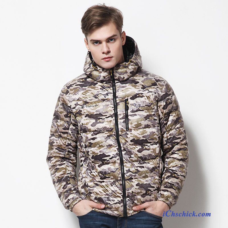 Leder Winterjacke Herren Lindgrün, Winterjacke Herren Fell