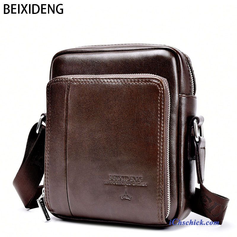 Ledertasche Herren Braun, Hochwertige Ledertaschen Herren Rabatt