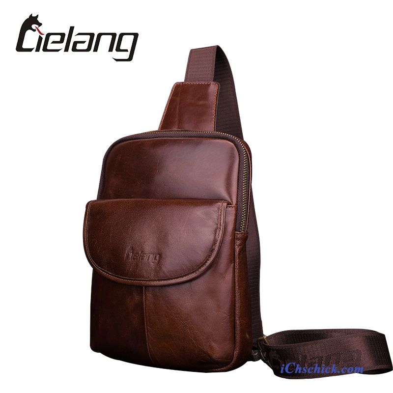 Ledertasche Herren Vintage, Schultertasche Herren Schule Verkaufen